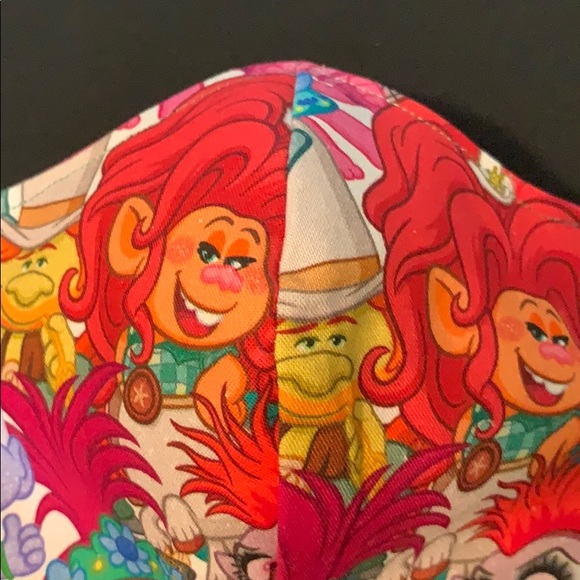 Trolls print  Kids Face Masks - Picture 4 of 7